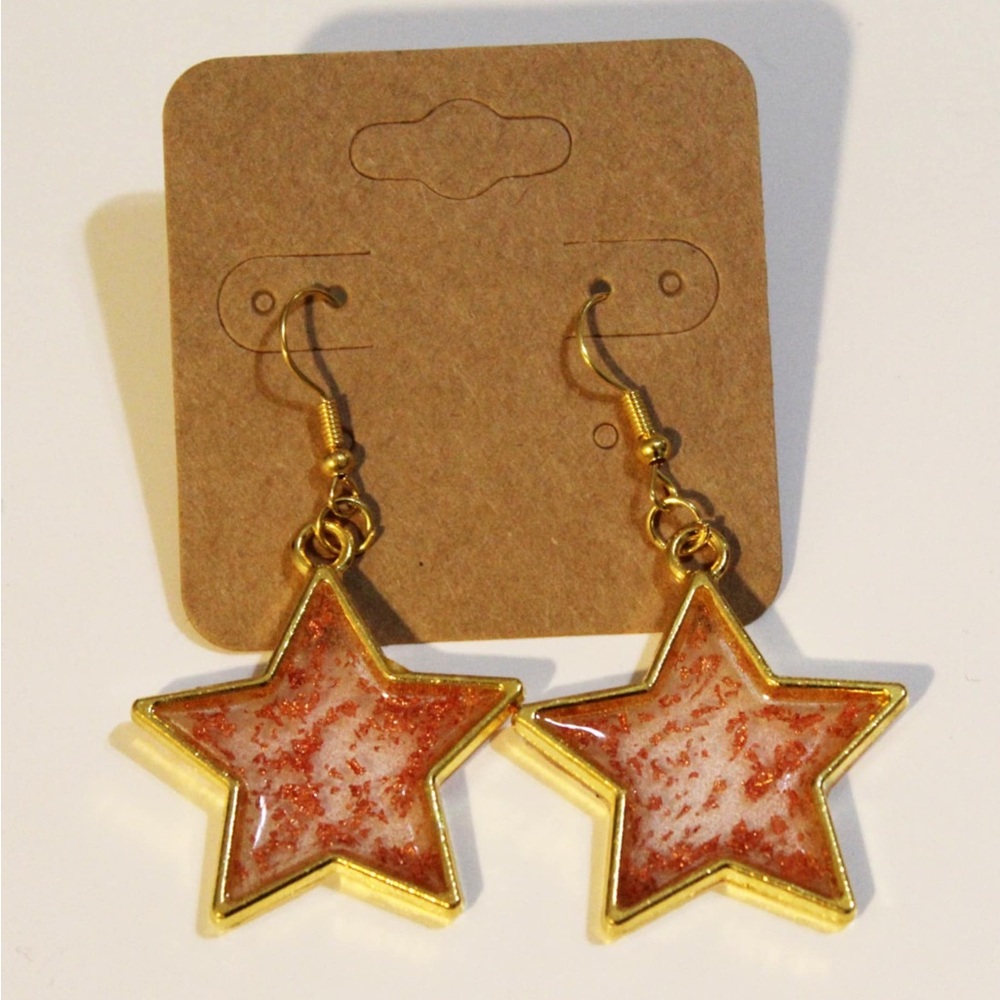 Gold Star Earrings